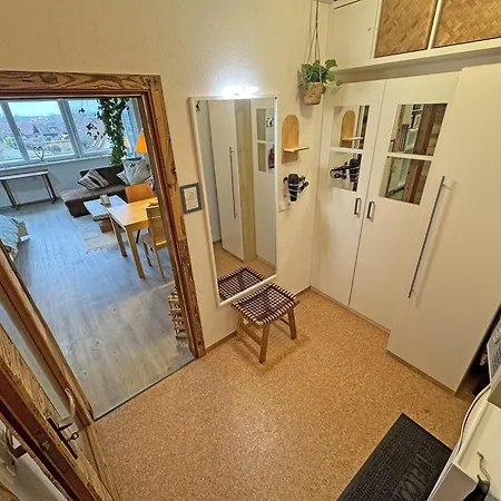 شقة Fewo-strandzentrum-direkt-am-strand كاليفورنيان